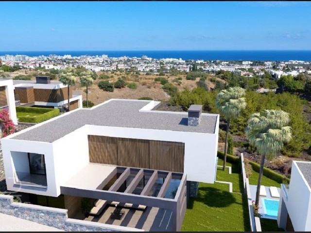 4+1 Villa zum Verkauf in Girne Bellapais