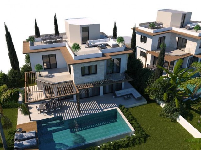 3+1 Villa zum Verkauf in Kyrenia Alsancak