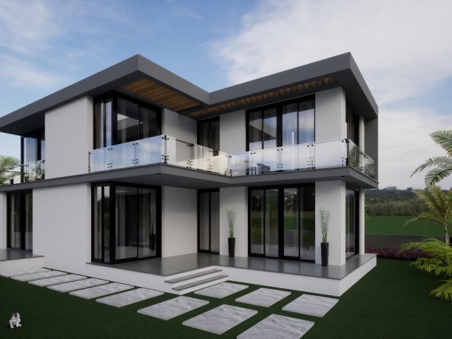 4+1 Villa for Sale in Girne Zeytinlik