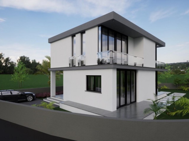 4+1 Villa for Sale in Girne Zeytinlik