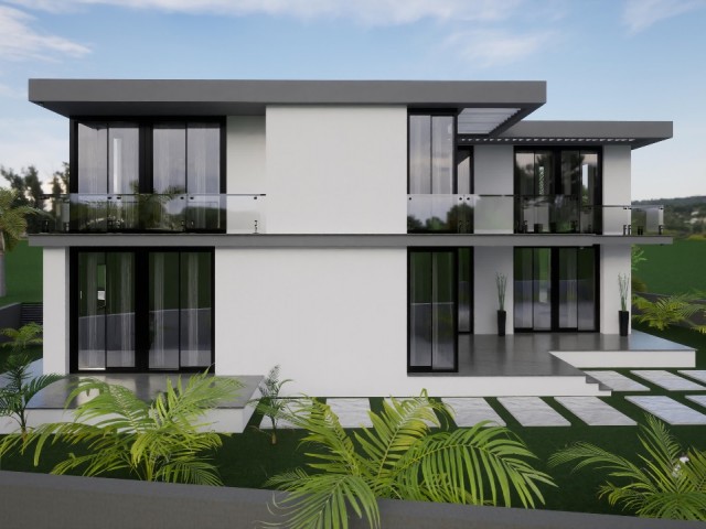 4+1 Villa for Sale in Girne Zeytinlik