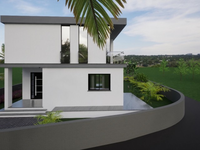 4+1 Villa for Sale in Girne Zeytinlik