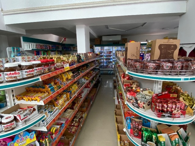 Three roads roof customer ready supermarket in Famagusta Gülsere