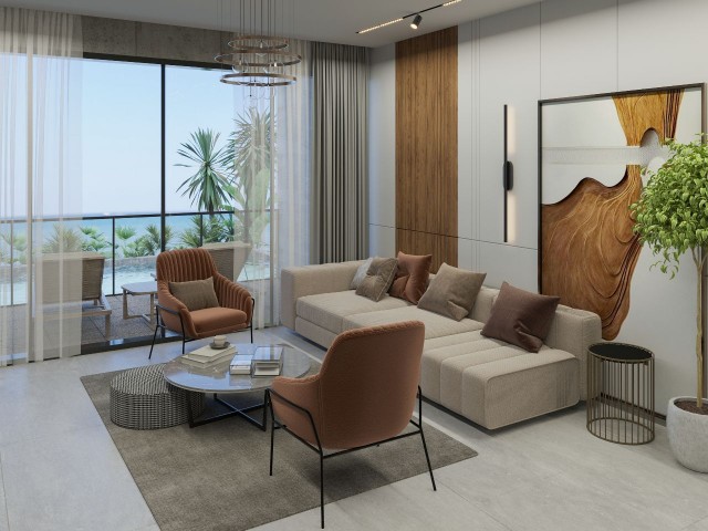 Girne, Esentepe'de Casa Del Mare Projesinde Satılık 1+1 Loft Daireler