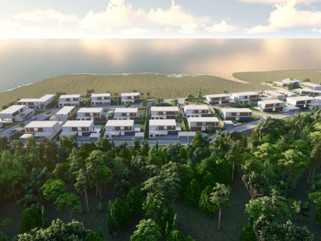 1+1 Loft Flats for Sale in Casa Del Mare Project in Esentepe, Kyrenia