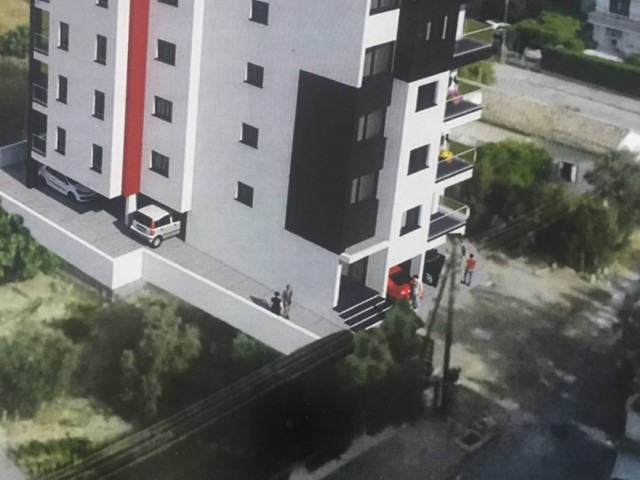 2+1 88m2 and 93m2 flats for sale behind Lefkosa Küçük Kaymaklı Reis market