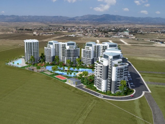 İskele Long Beach'teki çok aranan projede 1+1 birim