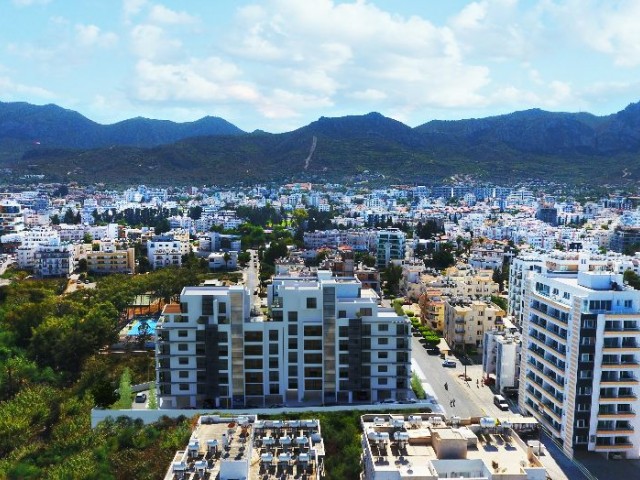 Kyrenia şehir merkezinin kalbindeki yeni iki yatak odalı birimler