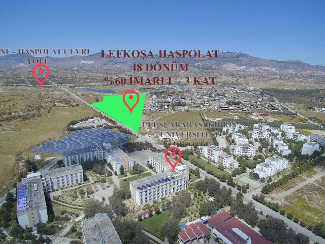 Land bordering Haspolat ÜKÜ