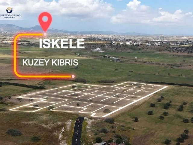 26 DECADES OF LAND FOR SALE IN İSKELE BOĞAZTEPE, 450 METERS TO THE SEA AND 400 METERS TO THE ROAD WITH ITS OWN NEW ROAD!!!!