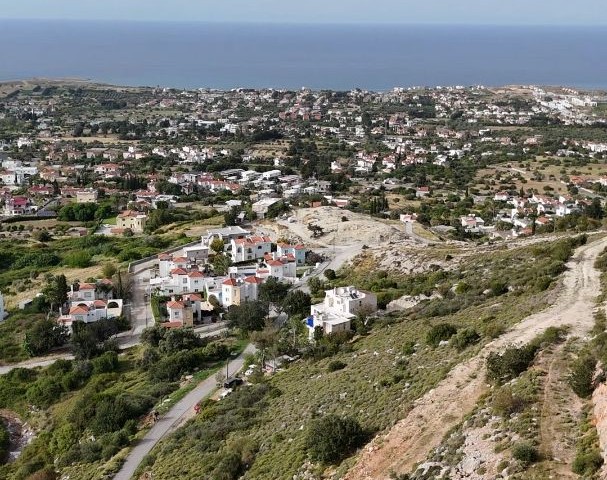 HERE IS AN OPPORTUNITY FOR THOSE WHO ARE LOOKING FOR A LAND FOR BOTH INVESTMENT AND VILLA IN THE UNIQUE VIEW OF KIRNE KARSIYAKA!! 1 DONE TURKISH LAND FOR SALE