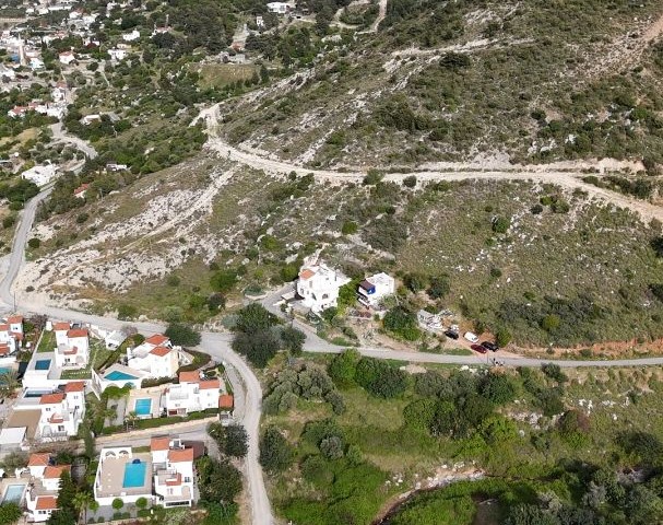 HERE IS AN OPPORTUNITY FOR THOSE WHO ARE LOOKING FOR A LAND FOR BOTH INVESTMENT AND VILLA IN THE UNIQUE VIEW OF KIRNE KARSIYAKA!! 1 DONE TURKISH LAND FOR SALE