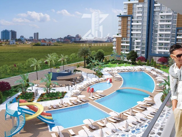 2+1 oda daire, 84 metrekare - İskele'de - Long Beach - Riverside Projesi (Yeniyalılar) - Nisan 2024'te teslim. #01028