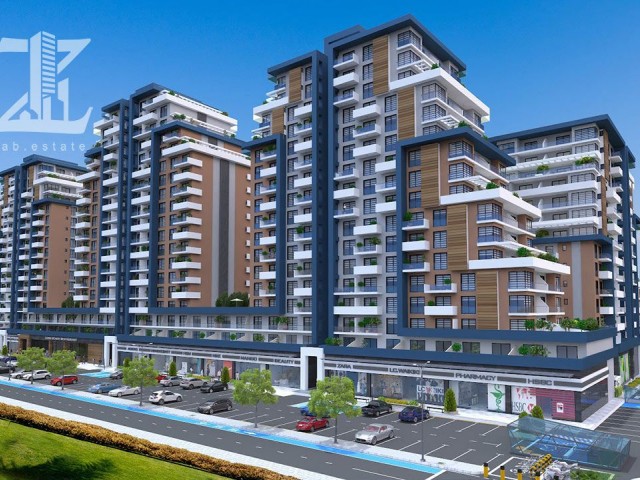 2+1 oda daire, 84 metrekare - İskele'de - Long Beach - Riverside Projesi (Yeniyalılar) - Nisan 2024'te teslim. #01028