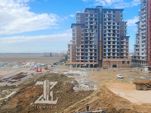 ⭐️ Below market price - A 2+1 residential apartment in the "Riverside" project by "Noyanlar" company in the "Long Beach" area near the city of "Iskele" - Delivery in April 2024     #01008