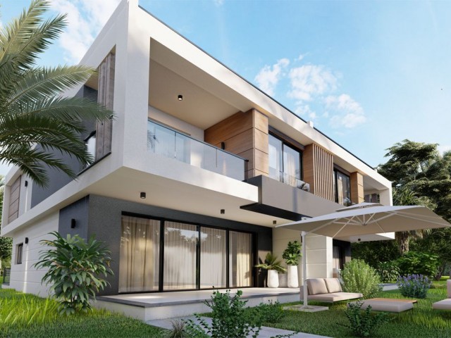 Апартаменты и виллы на продажу в нескольких шагах от пляжа Лонг-Бич, Северный Кипр 3+1 Villa