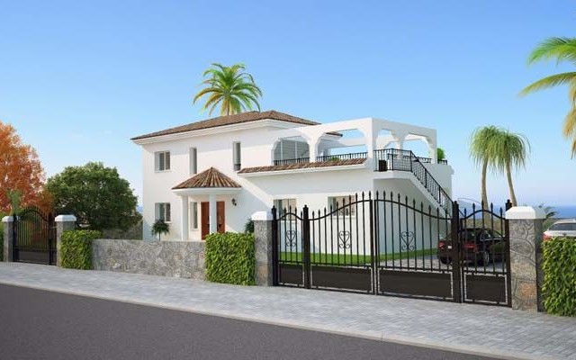 4 bedroom villas for sale in Kyrenia Ozanköy