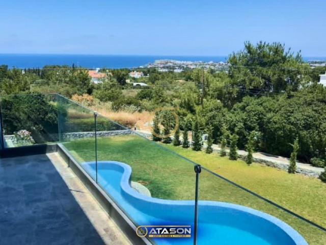 ULTRA LUXURY 4+1 VILLA WITH ELEVATOR FOR SALE IN ALSANCAK, THE HEART OF KYRENIA!!