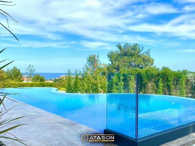 ULTRA LUXURY 4+1 VILLA WITH ELEVATOR FOR SALE IN ALSANCAK, THE HEART OF KYRENIA!!