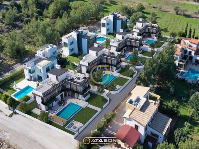 ULTRA LUXURY SPECIALLY DESIGNED, READY FOR DELIVERY 4+1 VILLAS FOR SALE IN GIRNE ZEYTİNLİK!!