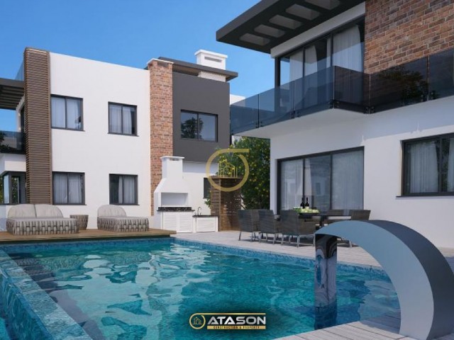 ULTRA LUXURY SPECIALLY DESIGNED, READY FOR DELIVERY 4+1 VILLAS FOR SALE IN GIRNE ZEYTİNLİK!!