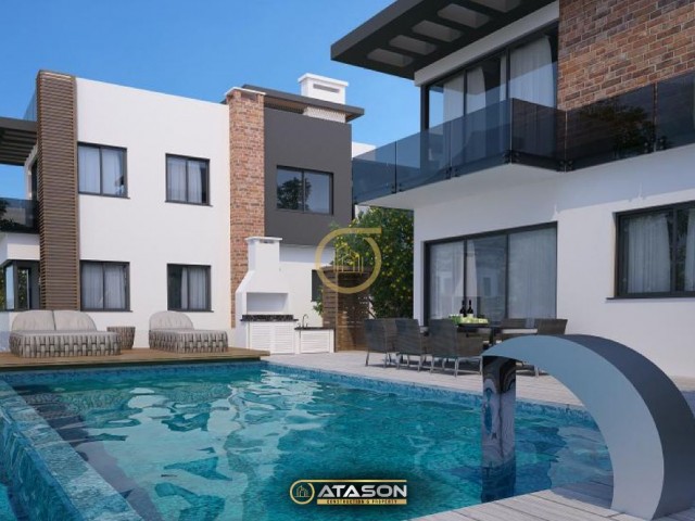 ULTRA LUXURY SPECIALLY DESIGNED, READY FOR DELIVERY 4+1 VILLAS FOR SALE IN GIRNE ZEYTİNLİK!!