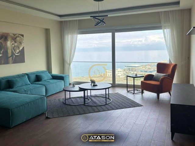 FULLY FURNISHED 3+1 FLAT FOR SALE IN KYRENIA CENTER, SEAFRONT!!POSSIBILITY TO PAY IN HANDS FOR 84 MO