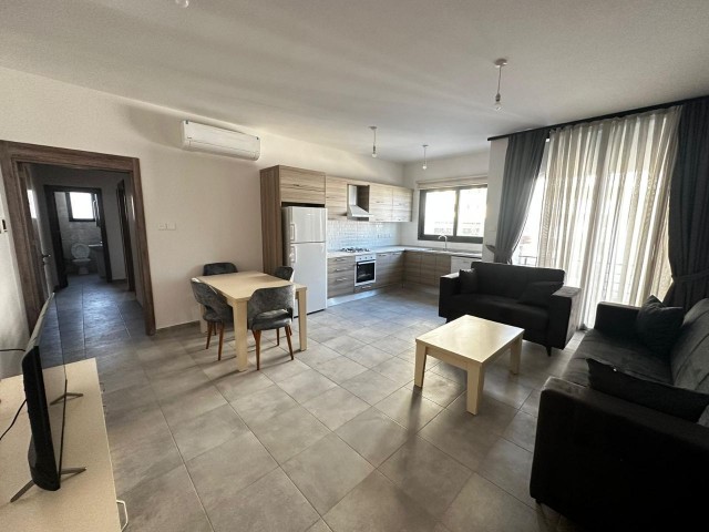 2+1 Newly Furnished New Building Flats for Rent in Nicosia Dereboyu!