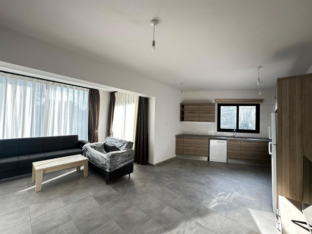 2+1 Newly Furnished New Building Flats for Rent in Nicosia Dereboyu!