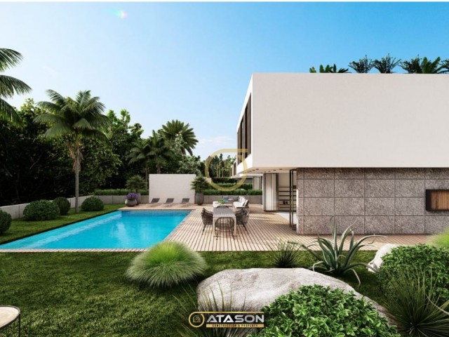 ULTRA LUXURY 4+1 VILLAS WITH MODERN ARCHITECTURE IN ÇATALKÖY, GIRNE!!