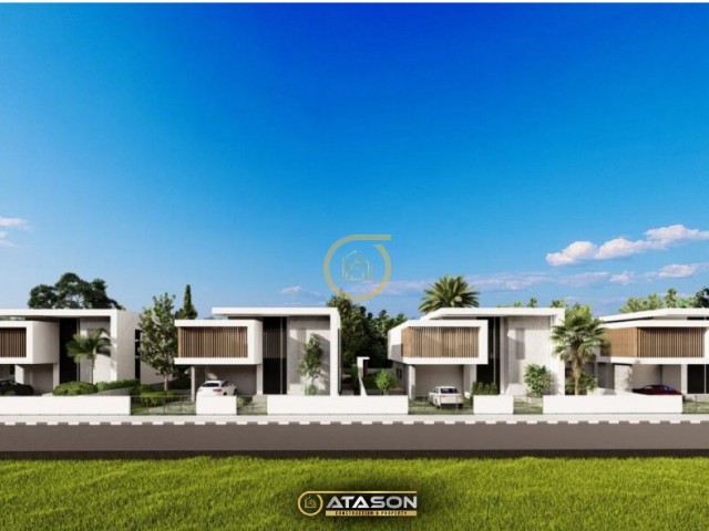 ULTRA LUXURY 4+1 VILLAS WITH MODERN ARCHITECTURE IN ÇATALKÖY, GIRNE!!