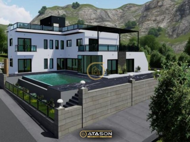 4+1 ULTRA LUXURY VILLA FOR SALE IN KYRENIA LAPTA