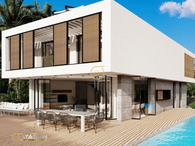  LAST 1 (PIECE) AT THE FOCUS OF PEACE IN KYRENIA EDREMIT !! ️ 4+1 LUXURY VILLA