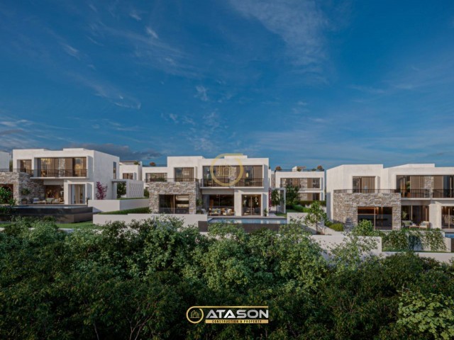  A HOLIDAY VILLAGE-LIKE RESIDENTIAL PROJECT MEETS YOU IN ALSANCAK, THE MOST PEACEFUL AREA OF KYRENIA 