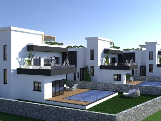 Unlockable Sea View Villa for Sale in Karaağaç!