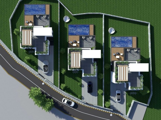 Unlockable Sea View Villa for Sale in Karaağaç!