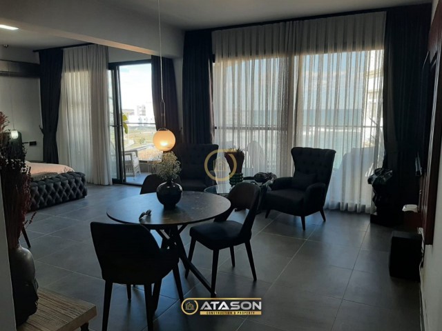 FULLY FURNISHED 1+1 LUXURY APARTMENT FOR DAILY RENT IN KYRENIA CENTER, SEAFRONT