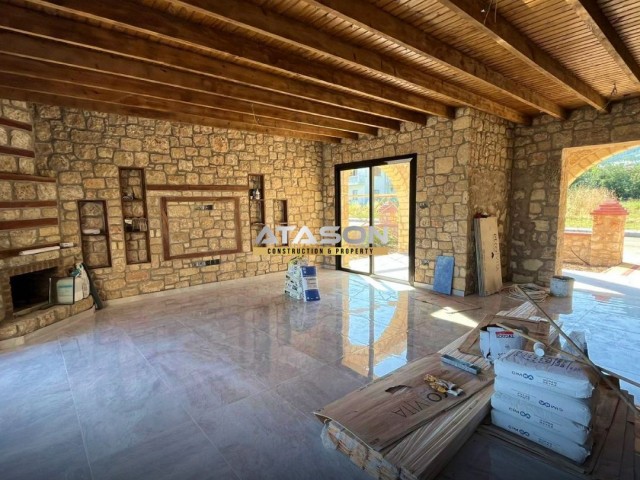 ULTRA LUXURY 4+1 STONE VILLA FOR SALE IN GIRNE KARSIYAKA..!