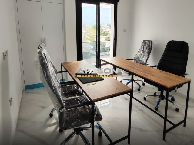  2+1 FURNISHED OFFICE FOR RENT IN GİRNE KARAOĞLANOĞLU