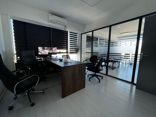 Furnished Commercial Offices for Rent on the Main Road in Kyrenia Center
