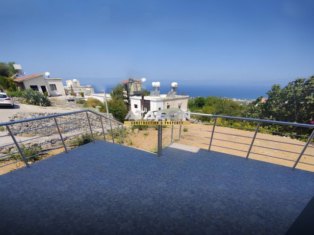 Luxury 3+1 villa with mountain and sea views is for sale