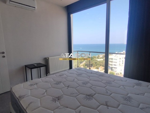 Komplett luxuriös möbliertes 3+1-Penthouse zur Miete im Zentrum von Kyrenia