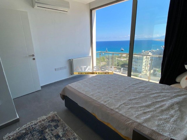 Girne Merkez'de Kiralık Full Lüks Eşyalı 3+1 Penthouse