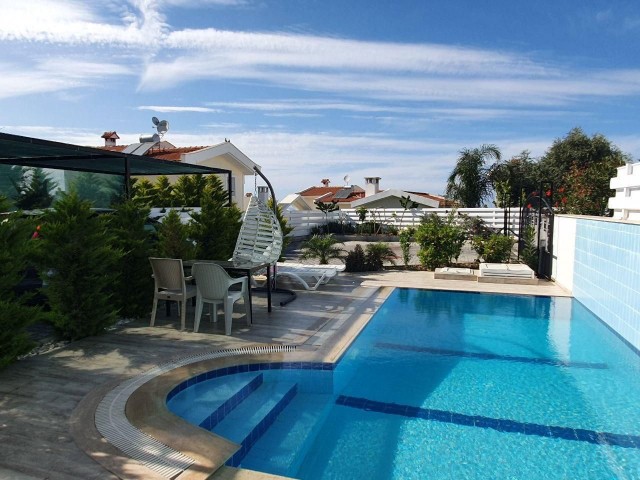 3+1 Semi-Detached Villa for Sale in a Magnificent Location in Kyrenia Alsancak Region