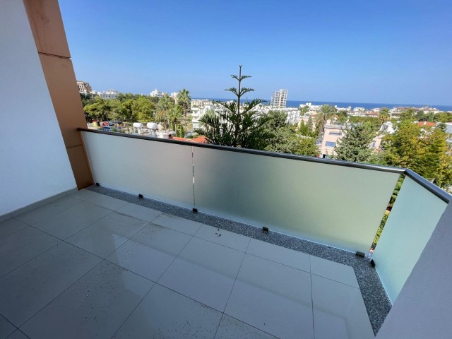 Fully Furnished 3+1 Duplex Penthouse Flat for Sale in Kyrenia Center with Mountain Sea View