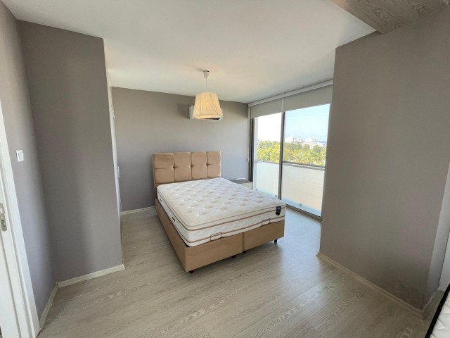 Fully Furnished 3+1 Duplex Penthouse Flat for Sale in Kyrenia Center with Mountain Sea View