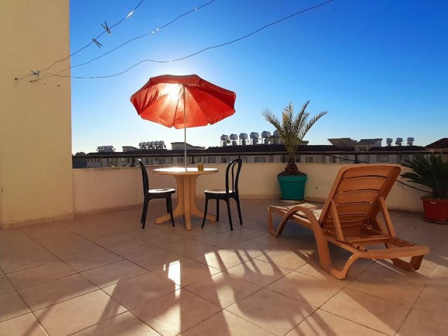 2+1 Penthouse for Rent with a Large Terrace Suitable for Students in Hamitköy, Nicosia