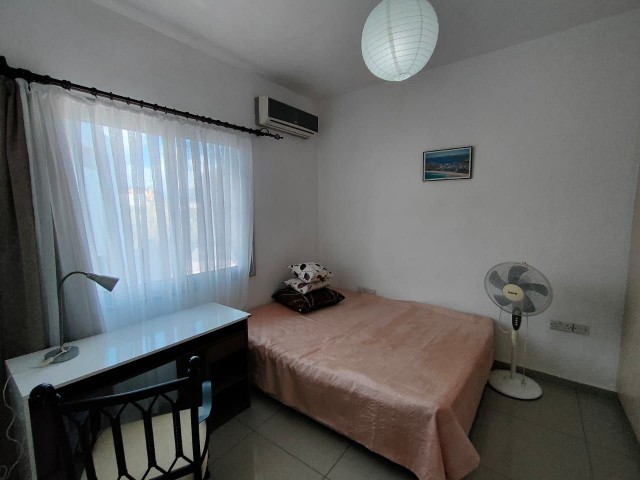 2+1 FURNISHED FLAT FOR SALE IN KARAOĞLANOĞLU WITH PRIVATE TERRACE IN ÇATI