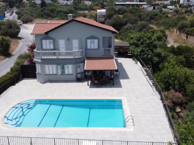 4+1 TURKISH KOÇANLI VILLA ON 1.5 DECLARES FOR SALE IN ZEYTİNLİK