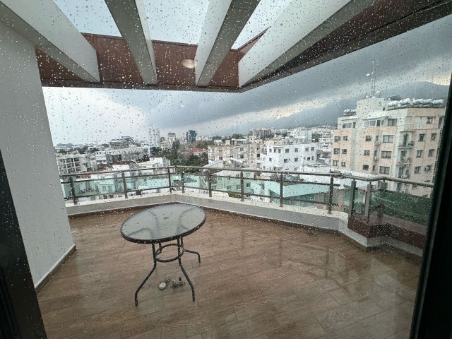 3+1 FULLY FURNISHED FLAT PENTHOUSE FOR RENT IN KYRENIA CENTER